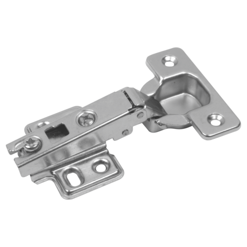 Slide-On Hinges – 35mm, 4 Hole Plate (45cc configuration) (Hinge & Plate) Full Overlay