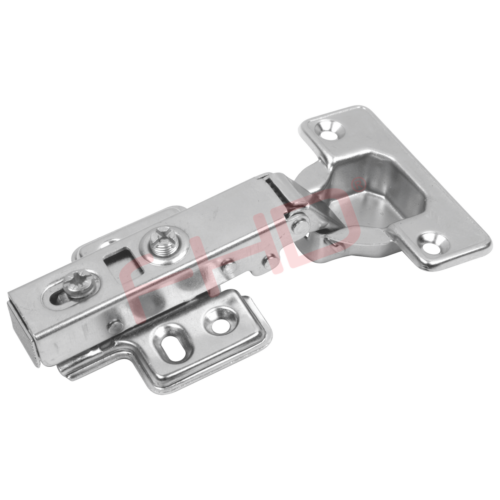 Soft Close Clip-On Hinges – 35mm, 4 Hole Plate (45cc configuration) (Hinge & Plate) Full Overlay