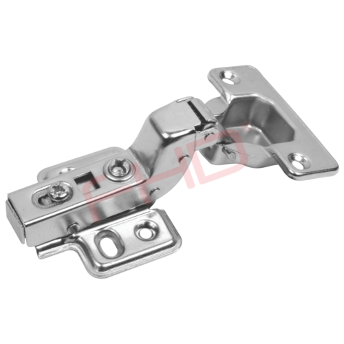 Soft Close Clip-On Hinges – 35mm, 4 Hole Plate (45cc configuration) (Hinge & Plate) Inset