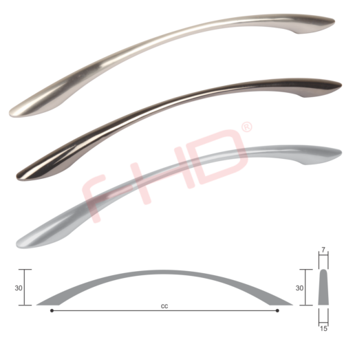Zinc Whalebone Handles