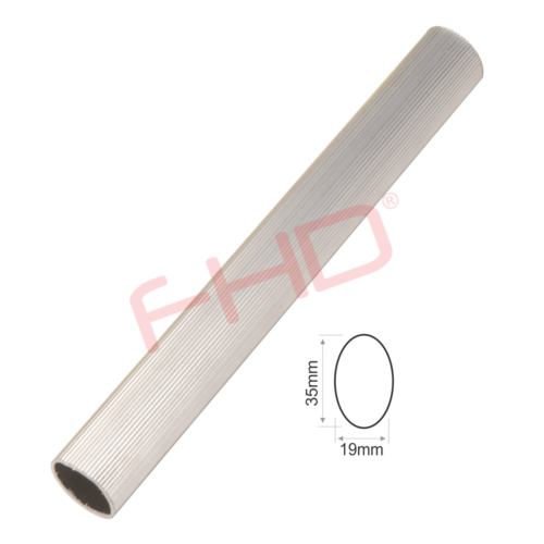 Oval Aluminum Tubing 19mmxL3m