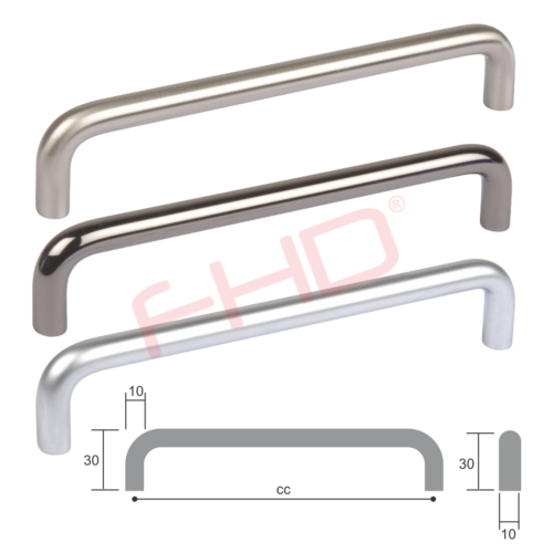 Solid Steel Handles