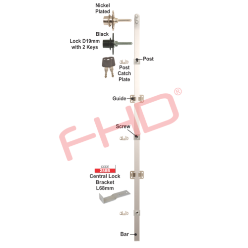 Front Mounted Central Lock