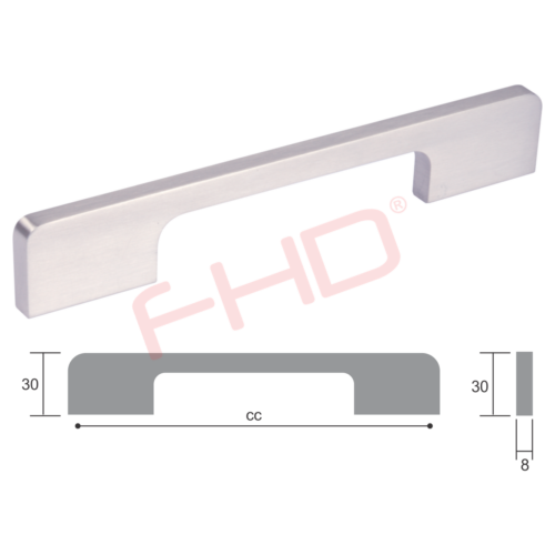 Zinc Jacob Handle Handles