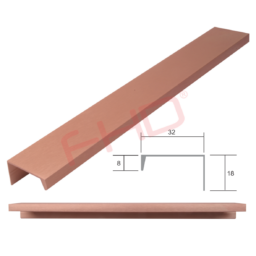 Aluminium Overlay Handles – 3m Lengths (Cut & Drill to Required Spec.)