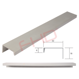 Aluminium Overlay Handles – 3m Lengths (Cut & Drill to Required Spec.)