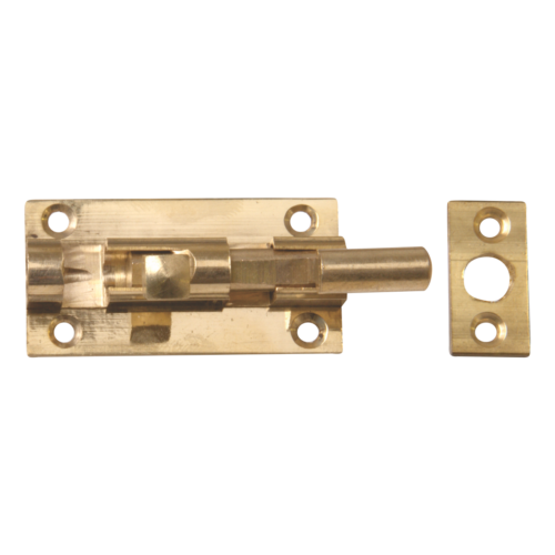 Barrel Bolts – Necked – Solid Brass