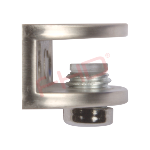 Glass Shelf Support – Brushed Steel