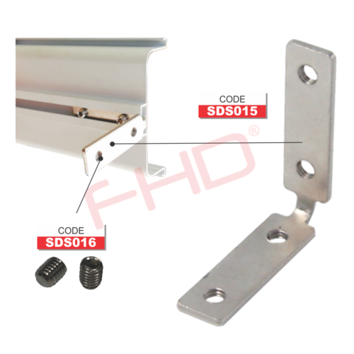 GOLA ALUMINIUM PROFILE HANDLES L-Bracket
