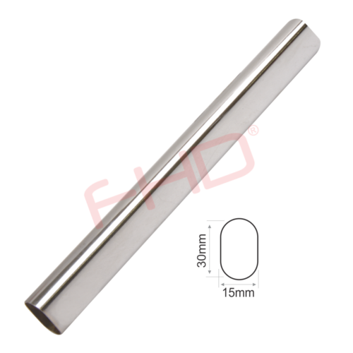 15mm Oval Steel Tubing