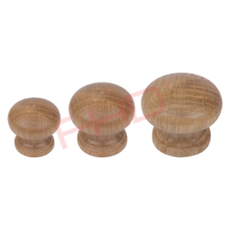 Wooden Mushroom Knobs