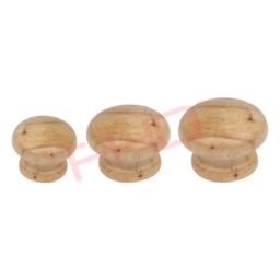 Wooden Mushroom Knobs