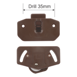 Roller Guide Set 35mm Nylon 2pc