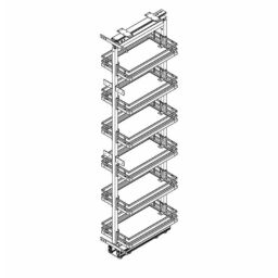Pull Out Pantry 6 Basket