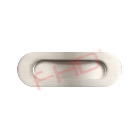 Recess Round Post Box Handles - Stainless Steel