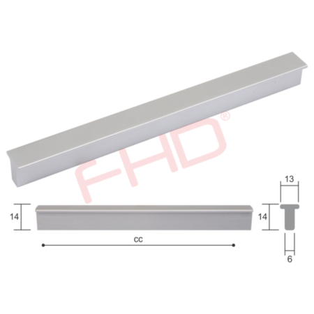 Aluminium Railway Handles