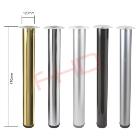 Kitchen Legs H710xD120mm (Heavy)