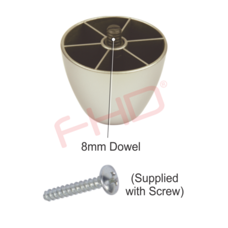 Plastic Bun Feet & Plastic Legs