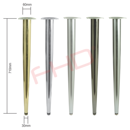 Kitchen Legs (Tapered) H710xD60/30mm