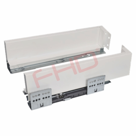 H167mm Soft Close, Slimline Double Wall Drawer Box System