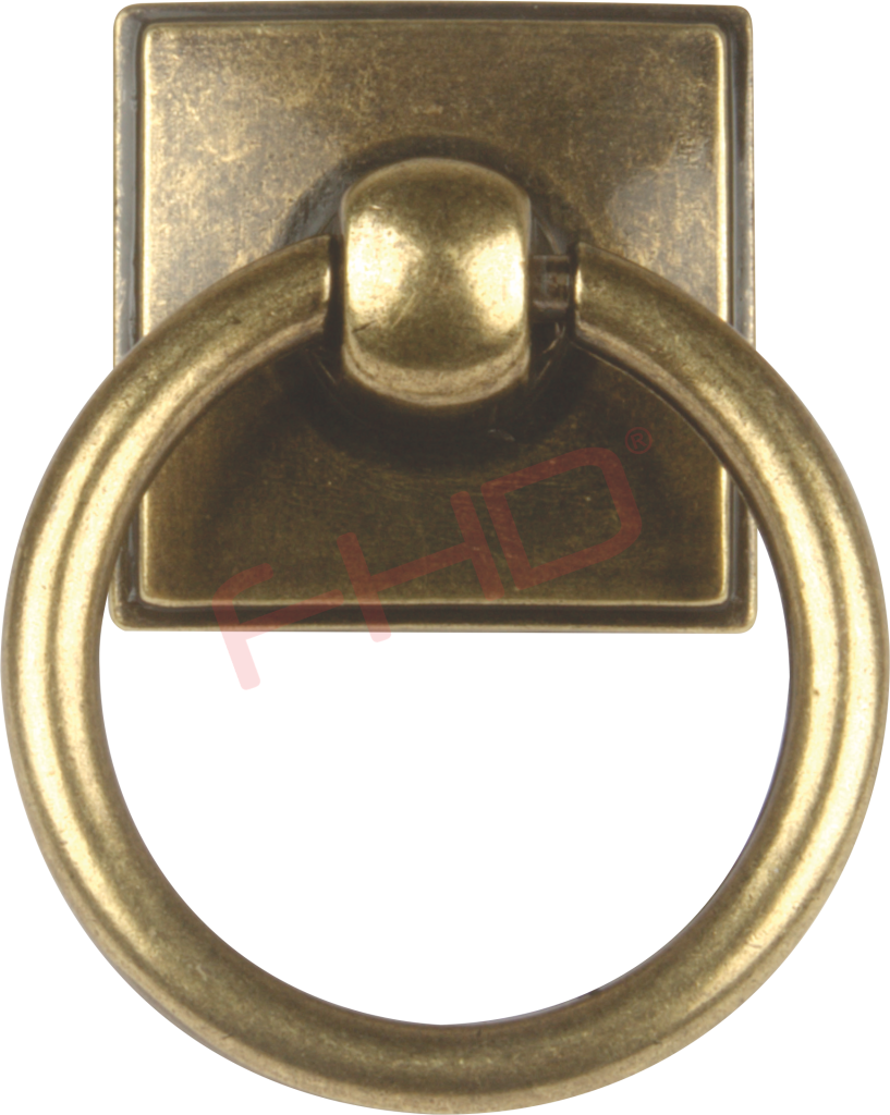Ring Drop Handle Square W45xH58mm