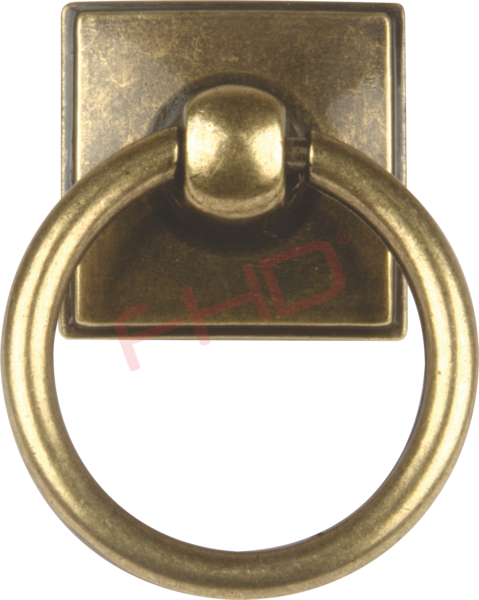 Ring Drop Handle Square W45xH58mm