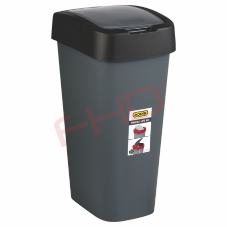 ADDIS Waste Bin Lid Only 50 Litre - Dark Grey