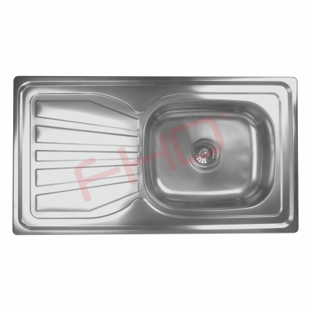 Single End Sink L910xW 0x48 D125mm