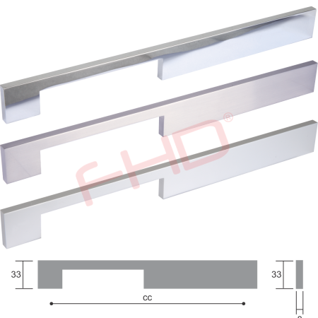 Aluminium Liza Handles