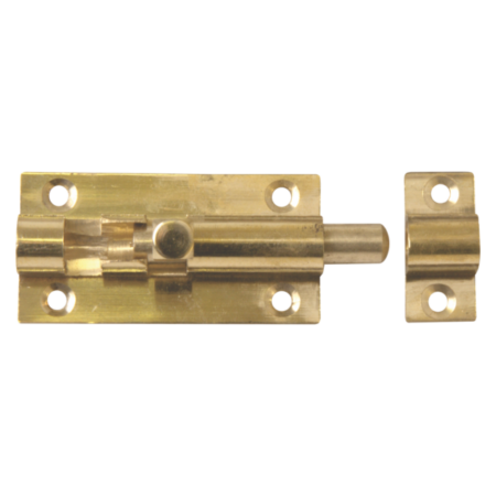 Barrel Bolts - Straight - Solid Brass