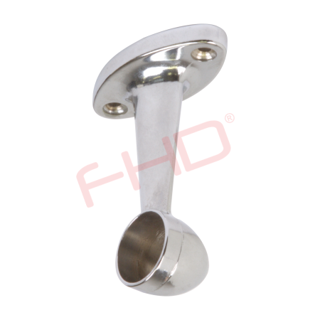 Zinc End Support for Round Tubing