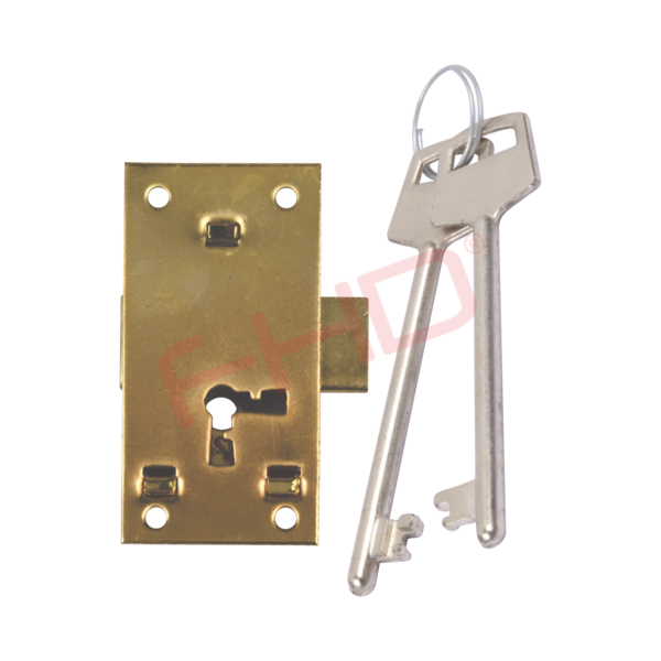 2 Lever Cupboard Locks 51mm