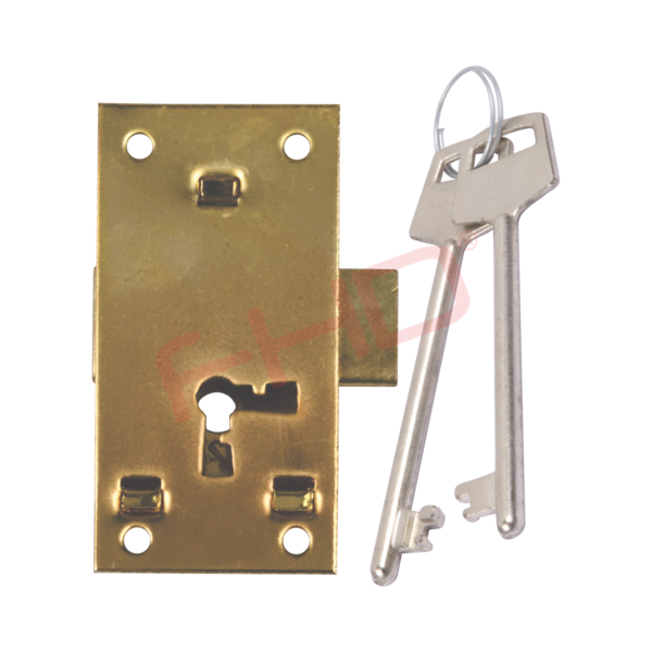2 Lever Cupboard Locks 76mm