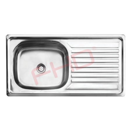 Single End Sink L915xW460xD135mm