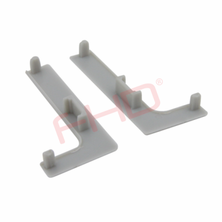 GOLA ALUMINIUM PROFILE HANDLE, L-TYPE End Caps