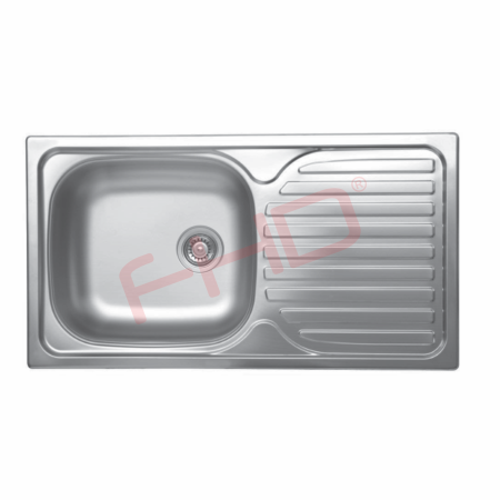 Single End Sink L780xW435xD170mm