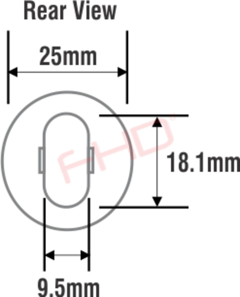Plastic Escutcheons Round - Image 2