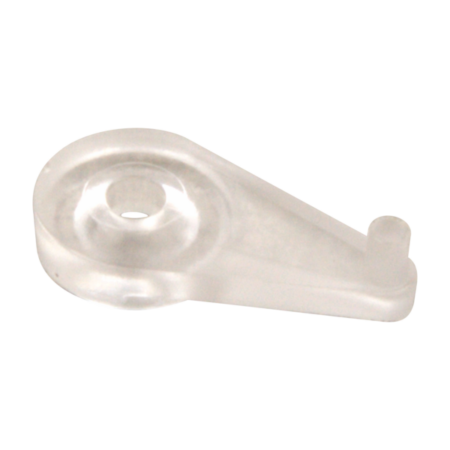 Glass Clip with 3mm Rebate Foot