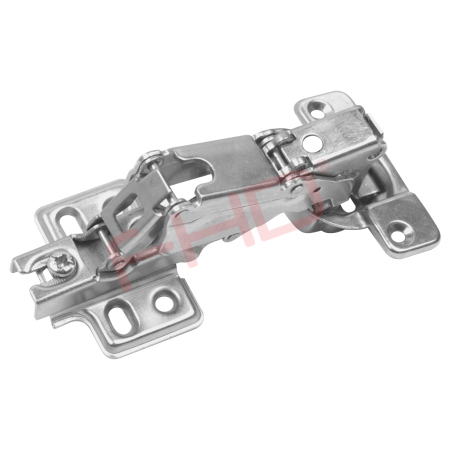 Slide-On Hinge - 35mm, 4 Hole Plate (4 cc configuration) (Hinge & Plate) 165°