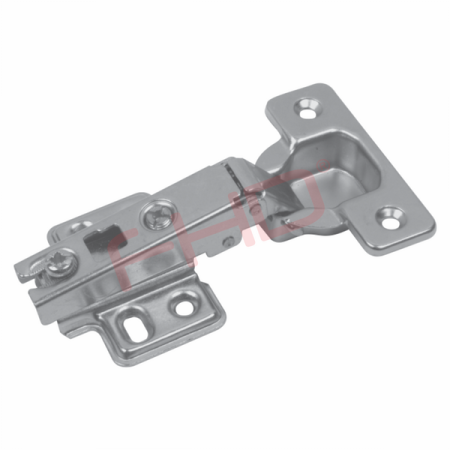 Soft Close Slide-On Hinges - 35mm, 4 Hole Plate (45cc configuration) (Hinge & Plate) Full Overlay
