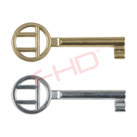 Old Brass or Metallic Keys