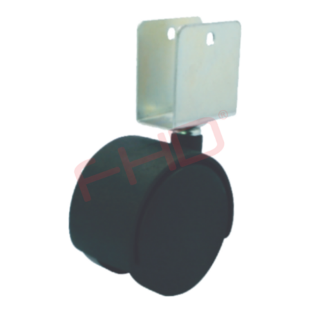 Twin Wheel 16mm U-Channel Castors