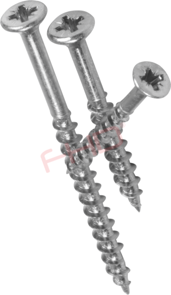 Zinc Plated Pozi Chipboard Screws