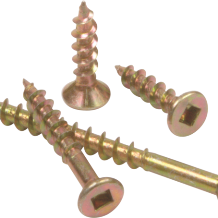 Zinc Plated Square Chipboard Screws