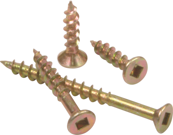 Zinc Plated Square Chipboard Screws