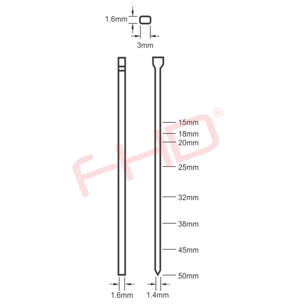 T-Series Nailer 15-50mm - Image 2