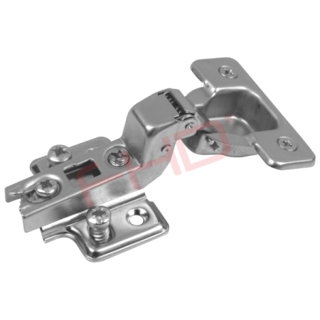 Slide- n Hinges - 35mm, 4 Hole Plate (42cc configuration) with Euro Screws & Dowels (Hinge & Plate)