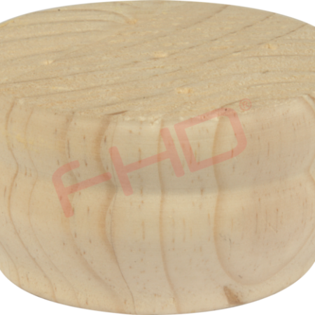 Wooden Flat Bun Feet