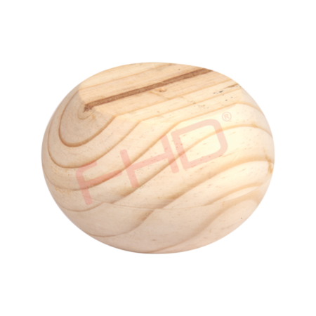 Wooden Flat Bun Feet Unfinished