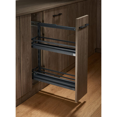 Spice Rack Side Mounted 2 Layer